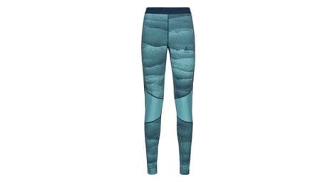 Collant long odlo whistler eco bleu femme