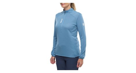 Forro polar Millet Parmelan Light azul para mujer
