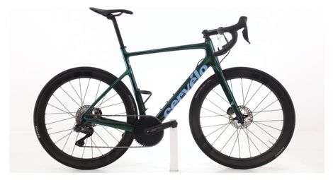 Produit reconditionné · Cervelo Caledonia Di2 12V Classified · Vert / Vélo de route | Très bon état