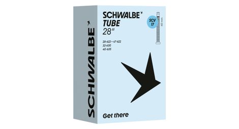 Chambre à Air Schwalbe Tube 17 700 mm Schwalbe Clik Valve 60 mm