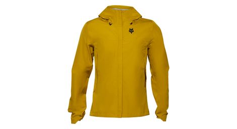 fox ranger 2 5l water long sleeve jacket yellow