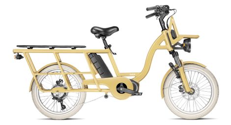 Vélo Cargo GAYA, L'Original Le Long, Moka, Pack Solo
