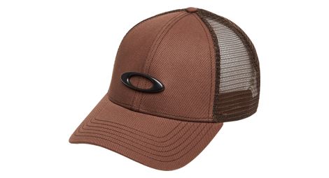 Casquette oakley trucker ellipse marron