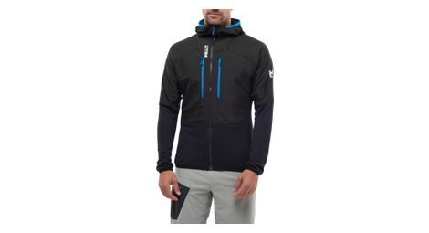 Veste Softshell Millet Parmelan Hybrid Hoodie Noir Homme