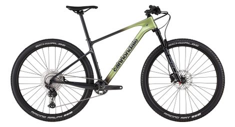 Cannondale scalpel ht carbono 4 shimano deore / xt 12v 29'' mtb semirrígida verde