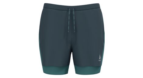 Short running 2 en 1 femme odlo 3 inch essentials gris