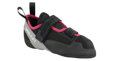 Chaussons d'escalade femme millet siurana evo noir/rose