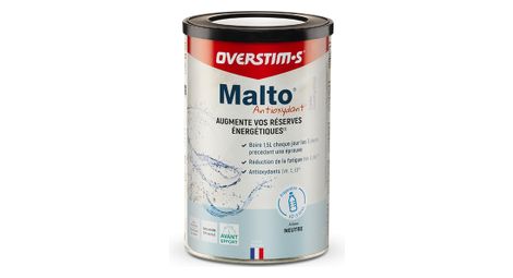 Boisson énergétique overstims malto antioxydant neutre 450g