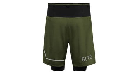 Short 2-en-1 gore wear ultimate vert