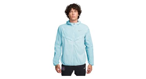 Veste coupe-vent nike stride bleu homme