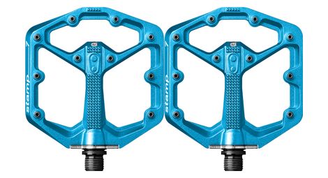 Coppia di pedali crankbrothers stamp 7 blu