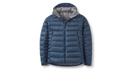 Heren blauw rab electron pro hoody jack