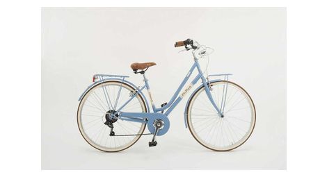 Velo via veneto malagueta 28 6v femme 46 bleu