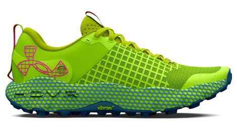 Chaussures de Trail Running Unisexe Under Armour HOVR Dark Sky Ridge Trail Vert Bleu