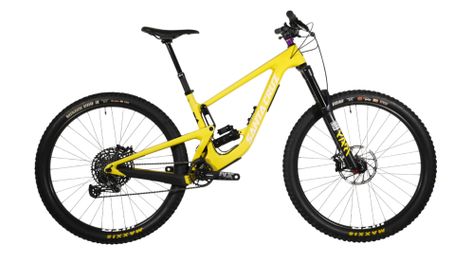 Gereviseerd product - santa cruz megatower r all mountain bike sram nx eagle 12v 29'' geel