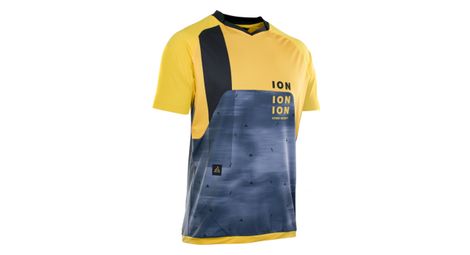 Ion traze amp vent short sleeve jersey yellow