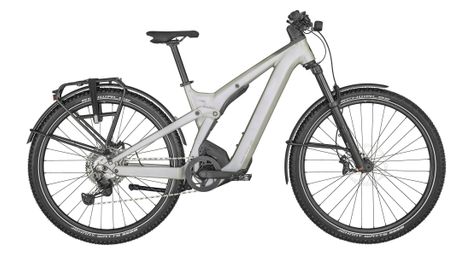 Scott axis eride fs 10 shimano xt 11v 750wh 29'' plata bicicleta de montaña eléctrica todo-suspensión