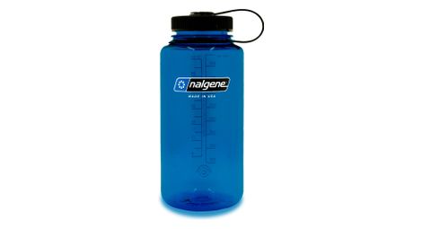 Nalgene large opening state blue 1l bottle