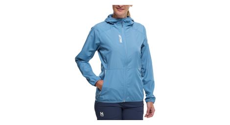 Millet Parmelan Windbreaker Softshell-Jacke für Damen, blau