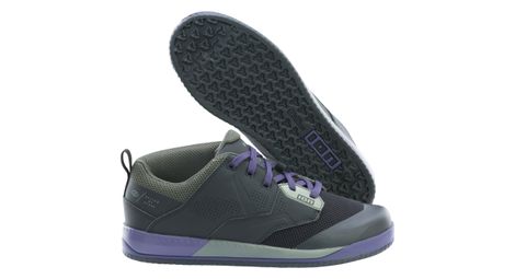 Chaussures pédales plates unisexe ion scrub amp violet/noir