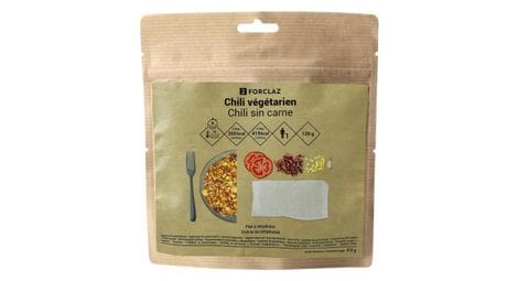 Comida liofilizada decathlon nutrition chili vegetariano   120 g