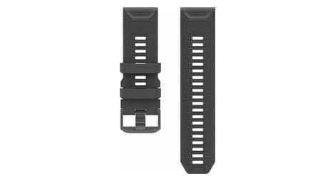 Coros vertix 2 silikonarmband schwarz