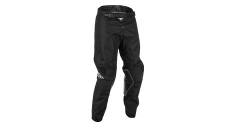 Pantalón niño fly racing kinetic rebel negro / blanco