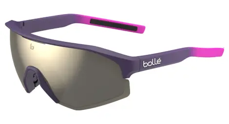 Lunettes bollé lightshifter bordeaux rose matte - tns gold