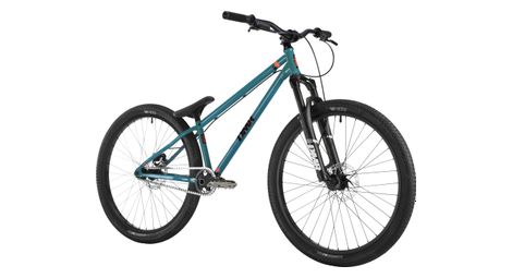 Velo de dirt dmr sect bike single speed 26 bleu jade 2022