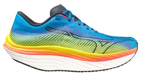 mizuno wave rebellion pro laufschuhe gelb   multi color