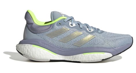Adidas performance solarglide 6 scarpe da corsa da donna blu giallo 40
