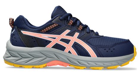 Chaussures de trail running enfant asics pre venture 9 gs bleu rose 39