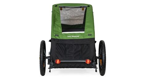 Tail Wagon Pet Trailer Green