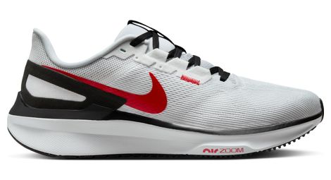 Nike air zoom structure 25 uomo scarpe da corsa grigio rosso 42