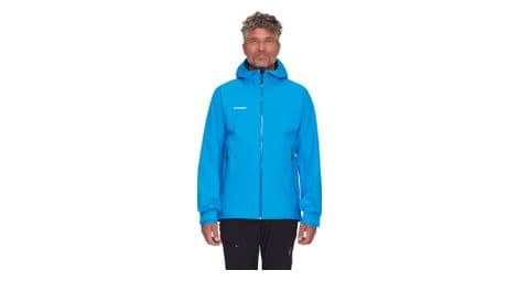 Veste imperméable mammut alto light hs hooded bleu homme