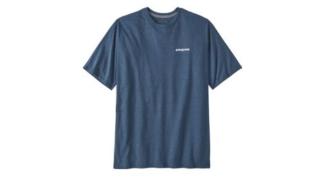 T shirt patagonia p 6 logo responsibili tee bleu
