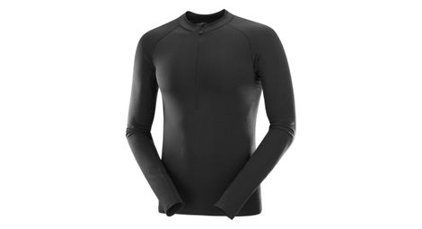 salomon s lab ultra seamless long sleeve jersey black unisex