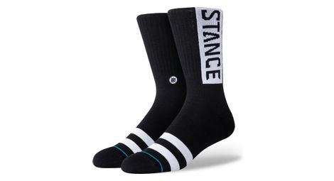 Par de calcetines stance og staples lifestyle negros