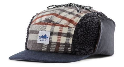 Casquette unisexe patagonia range earflap noir