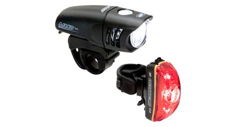 Paire d'éclairages nite rider mako 250 / cherrybomb 100