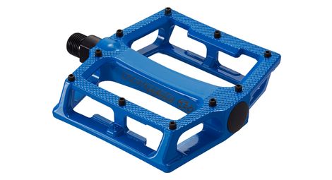 Reverse paire de pedales shape 3d bleu