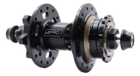 Moyeu Arrière 28h SD Ace Expert ISO6 6mm Noir