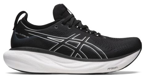 Chaussures de running asics gel nimbus 25 noir blanc