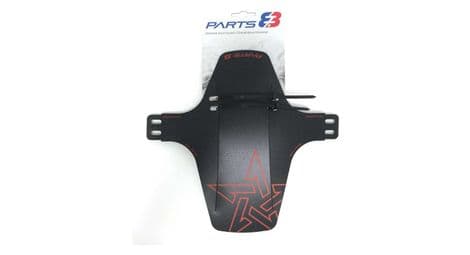 Parts 8.3 front mudguard black/red