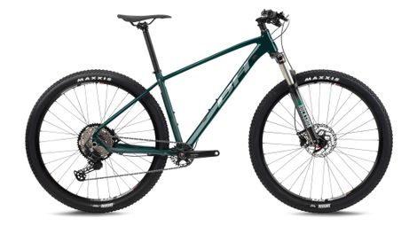 Mountain bike semirigida bh expert 4.0 shimano deore 12v 29'' verde l / 175-189 cm