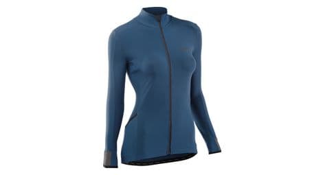 Maillot de manga larga para mujer northwave fahrenheit azul