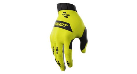 Gants shot race jaune adulte