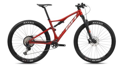 Bh lynx race 3.0 shimano deore xt 12v 29'' rosso/bianco all-suspension mountain bike l / 175-189 cm