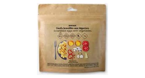 Comida liofilizada Simond: Huevos revueltos con verduras - 70 g