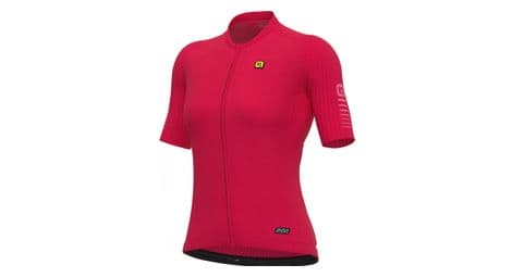 Maillot mangas cortas mujer alé silver cooling pink